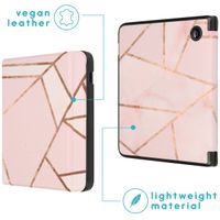 imoshion Design Slim Hard Case Sleepcover met stand Kobo Libra 2 / Tolino Vision 6 - Pink Graphic