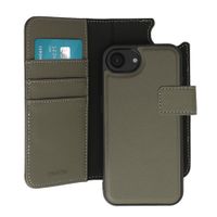 imoshion Detachable 2-in-1 Luxury Bookcase Apple iPhone 17e / 16e - Green