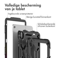 Accezz Rugged Backcover met schouderstrap Apple iPad 11 (2025) 11 inch A16 / iPad 10 (2022) 10.9 inch - Zwart