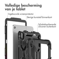 Accezz Rugged Backcover met schouderstrap iPad 10 (2022) 10.9 inch - Zwart