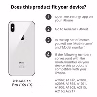 PanzerGlass Case Friendly Privacy Anti-Bacterial Screenprotector iPhone 11 Pro / Xs / X