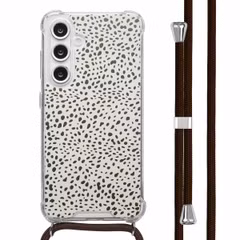 imoshion Design hoesje met koord Samsung Galaxy S24 FE - Desert Dots
