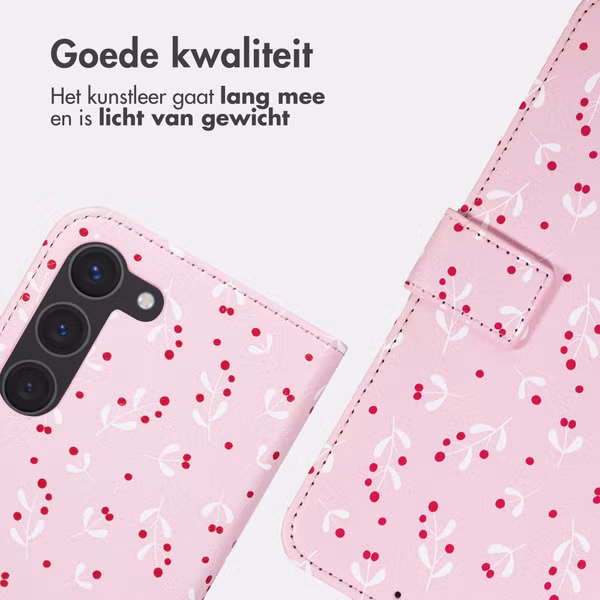 imoshion Design Bookcase Samsung Galaxy S23 - Blush Berries