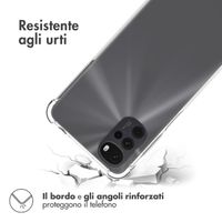 imoshion Shockproof Case Motorola Moto G22 - Transparant