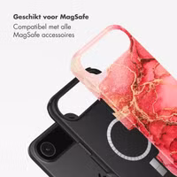 Selencia Vivid Backcover met MagSafe Apple iPhone Air - Rosy Marble