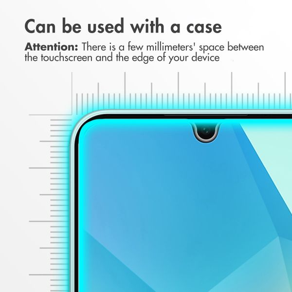 Accezz Tempered Glass Screen Protector 2-pack Samsung Galaxy A18 / A17 / A16 / A26