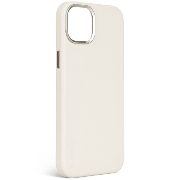 Decoded Leather Backcover MagSafe iPhone 15 - Clay