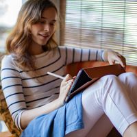 Uniq Ryze Case Apple iPad Air 13 inch (2025) M3 / (2024) M2 - Midnight Black