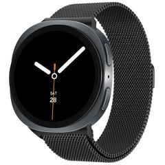 imoshion Milanees magnetisch bandje Samsung Galaxy Watch 8 (40/44mm) / Classic (46mm) - Zwart
