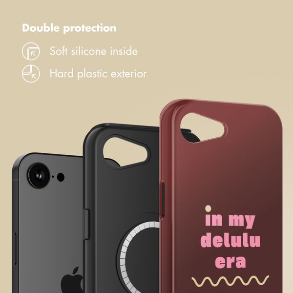 Selencia Vivid Back Cover with MagSafe Apple iPhone 17e / 16e - Delulu