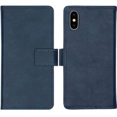 imoshion Luxe Bookcase Apple iPhone X / Xs - Donkerblauw