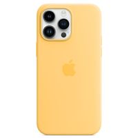 Apple Silicone Back Cover with MagSafe Apple iPhone 14 Pro Max - Sunglow