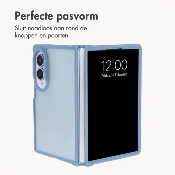 imoshion Color Guard Backcover Samsung Galaxy Z Fold 8 - Lichtblauw