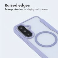 imoshion Transparent Bookcase with MagSafe Samsung Galaxy A37 (5G) - Lilac