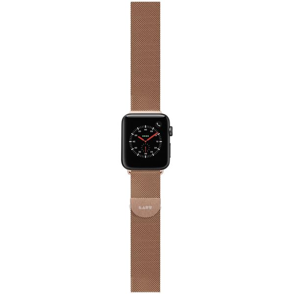 Laut Steel Loop Apple Watch Series 1-10 / SE / Ultra (2) - 42/44/45/46/49 mm - Goud