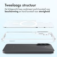Accezz Xtreme Impact Backcover met MagSafe Samsung Galaxy A56 - Transparant
