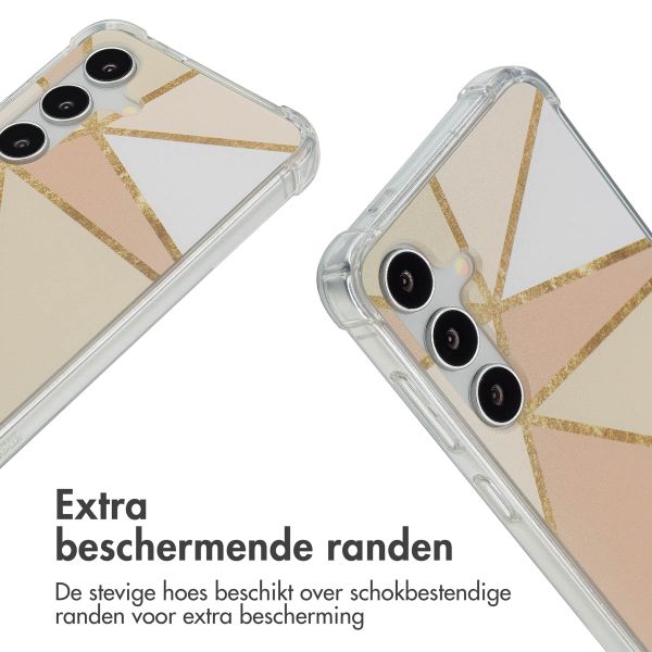 imoshion Design hoesje met koord Samsung Galaxy S24 - Beige Graphic
