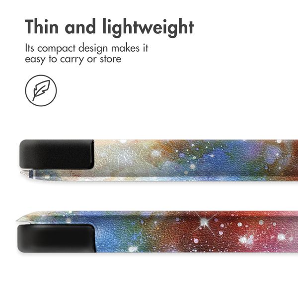 imoshion Design Trifold Case Apple iPad 11 (2025) 11 inch A16 / iPad 10 (2022) 10.9 inch - Space