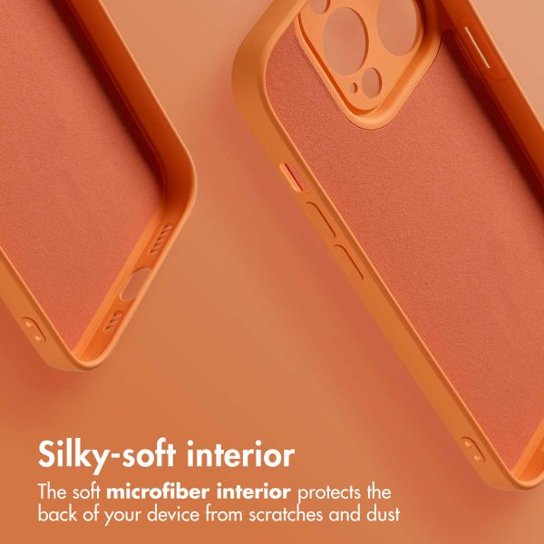 imoshion Colour Back Cover with MagSafe Apple iPhone 14 Pro - Orange