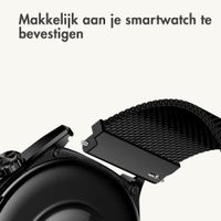 imoshion Milanees magnetisch bandje  - Universeel 18 mm aansluiting - Zwart