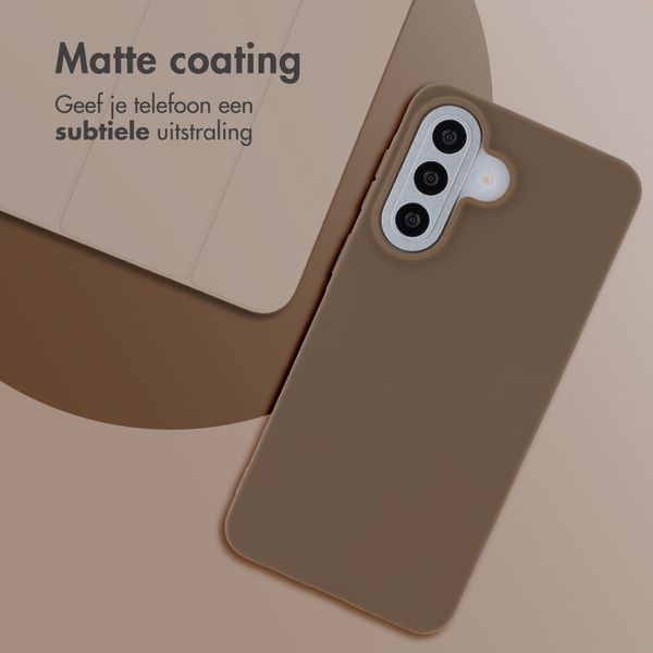 imoshion Color Backcover Samsung Galaxy A57 (5G) - Bruin