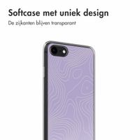 imoshion Design hoesje iPhone SE (2022 / 2020) / 8 / 7 - Topo Lilac