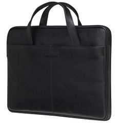 dbramante1928 Silkeborg Laptoptas 16 inch - Echt leer - Black