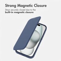 imoshion Transparent Bookcase with MagSafe Apple iPhone 15 - Blue