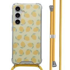 imoshion Design hoesje met koord Samsung Galaxy S24 - Citrus Dream