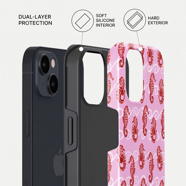 Burga Tough Back Cover with MagSafe Apple iPhone 14 - Coral Reef