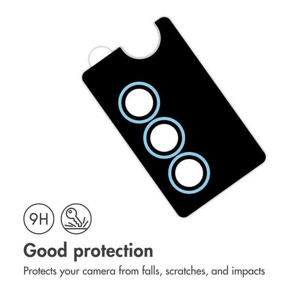 imoshion Camera Protector Glass 2-pack Samsung Galaxy S25 Plus - Icyblue