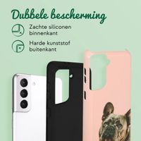 Ontwerp je eigen tough case Samsung Galaxy S21 - Wit
