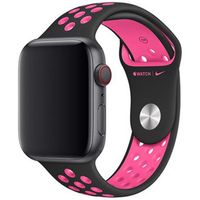 Apple Sport Band Apple Watch | 44/45/46/49 mm - Black / Pink Blast