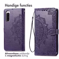 imoshion Mandala Bookcase Sony Xperia 10 V - Paars