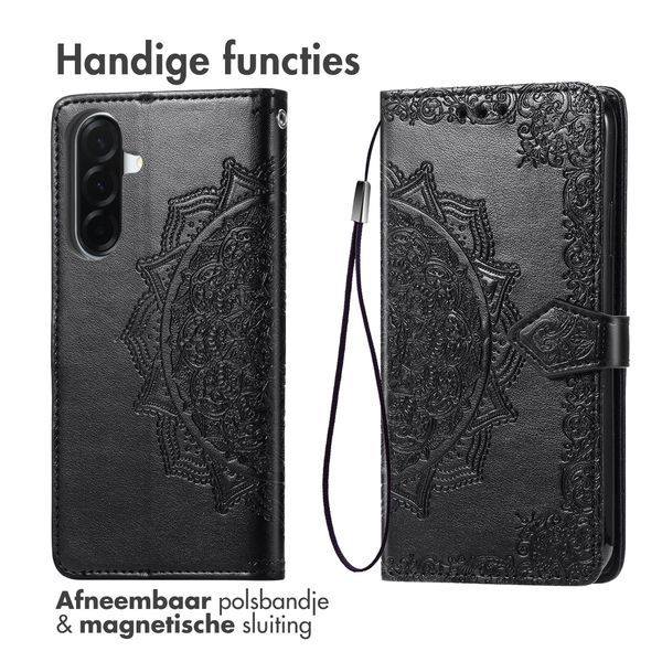 imoshion Mandala Bookcase Samsung Galaxy A37 (5G) - Zwart