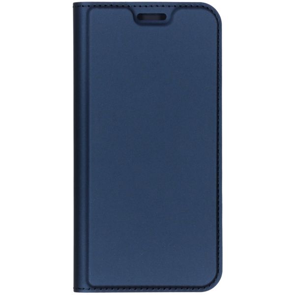 Dux Ducis Slim Softcase Bookcase Motorola Moto G7 Play - Donkerblauw