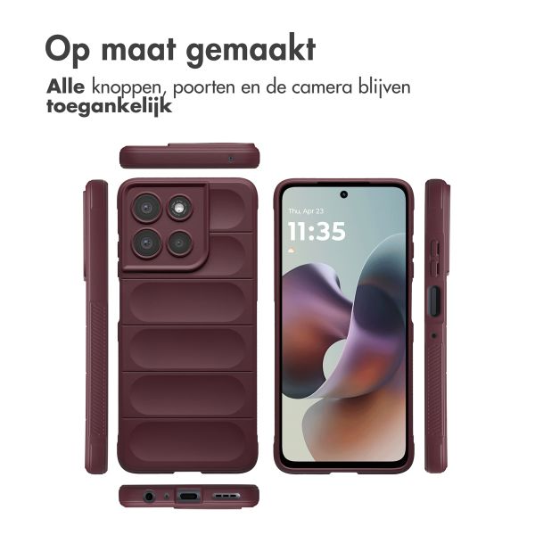 imoshion EasyGrip Backcover Motorola Moto G56 - Aubergine