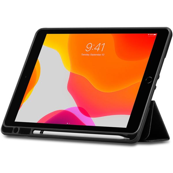 Spigen Urban Fit Bookcase iPad 9 (2021) 10.2 inch / iPad 8 (2020) 10.2 inch / iPad 7 (2019) 10.2 inch - Zwart