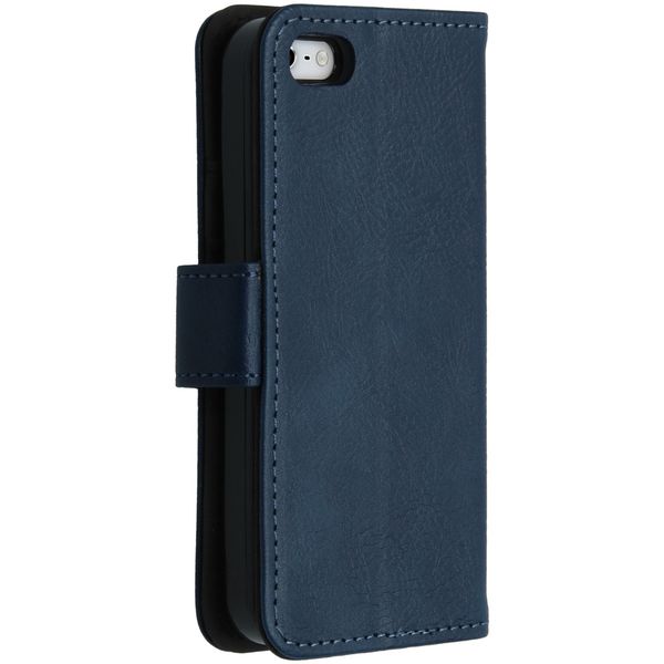 imoshion Luxe Bookcase Apple iPhone SE (2016) / 5 / 5s - Donkerblauw