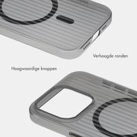 Accezz Lite Backcover met MagSafe | Fluted | Apple iPhone 15 Pro - Zwart