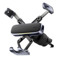 Baseus UltraControl Gravity Telefoonhouder auto - Universeel - Ventilatierooster - Space Grey