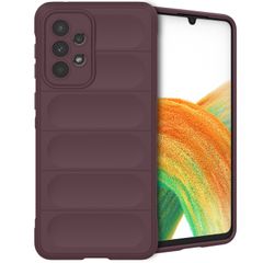 imoshion EasyGrip Backcover Samsung Galaxy A33 - Aubergine