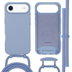 imoshion Color Backcover met afneembaar koord met MagSafe Apple iPhone Air - Ash Blue