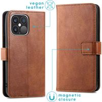 imoshion Luxe Bookcase Apple iPhone 13 Pro - Bruin