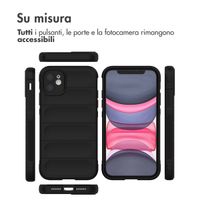 imoshion EasyGrip Backcover Apple iPhone 11 - Zwart
