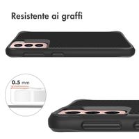 imoshion Rugged Hybrid Case Samsung Galaxy S21 - Zwart