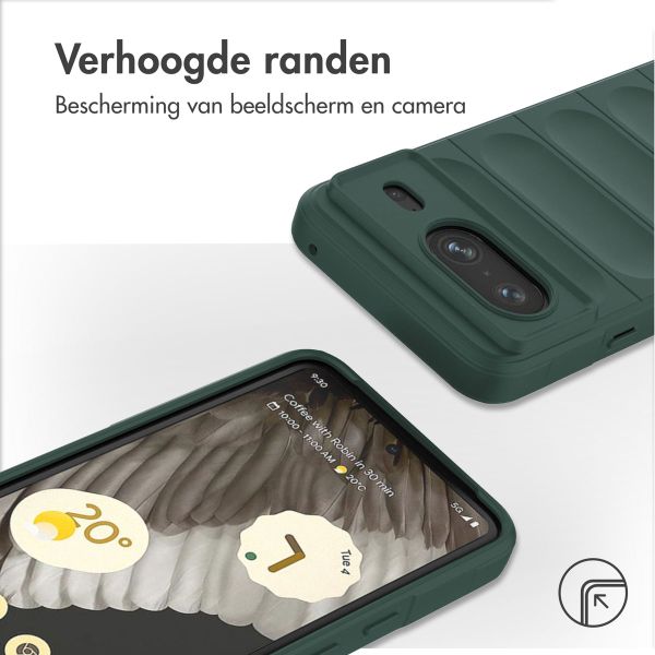 imoshion EasyGrip Backcover Google Pixel 8 - Donkergroen