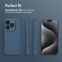 imoshion Colour Back Cover with MagSafe Apple iPhone 15 Pro - Dark Blue