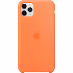 Apple Silicone Backcover Apple iPhone 11 Pro Max - Vitamin C