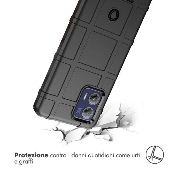 imoshion Rugged Shield Backcover Motorola Moto G73 - Zwart